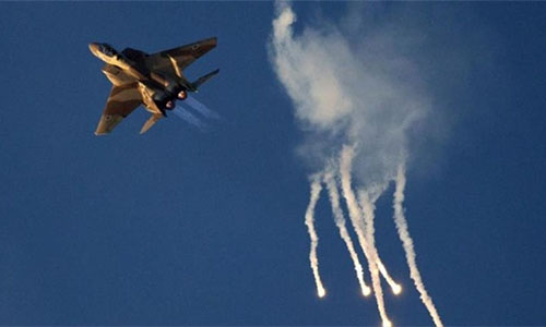 avión militar israelí Washington justifica los ataques israelíes contra Siria